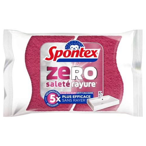 GENERIQUE - Eponge pour Salle de Bain Spontex - Lot de 2 - Rose - Image 2