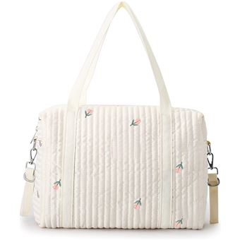 Sac à Langer Coton Sac à Langer En Coton Brodé Grande Capacité