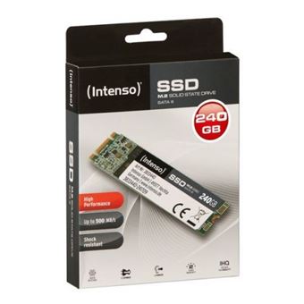 Intenso - Disque SSD - 240 Go - interne - M.2 2280 - SATA 6Gb/s - SSD  internes - Achat & prix