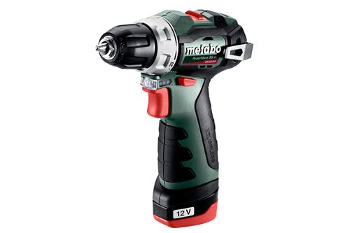Metabo Perceuse-Visseuse Sans Fil Powermaxx Bs Bl Q 601749500 12 V 2 Ah Li-Ion + 2 Batteries - Image 3