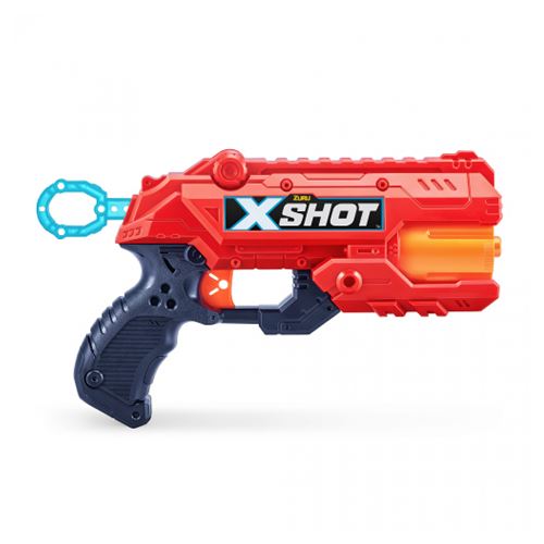 Non Communiqué Multicolore Pistolet X-Shot Reflex 6 Rouge