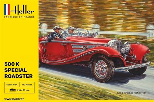  Starter Kit 500 K Special Roadster - 1:24e - Heller