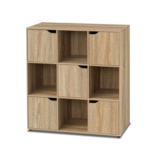 Meuble de rangement coloris chêne Longueur 90 x profondeur 29 x