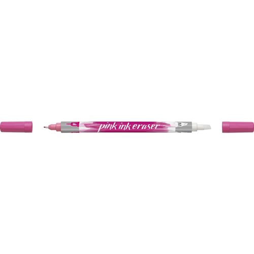 FABER-CASTEL Effaceur, moyen, pointe biseautée, fuchsia