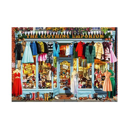 Puzzle Bluebird - Le Magasin De Vêtements, 1000 Pièces