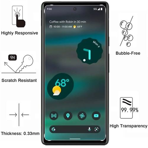 Protection Pixel 9 Tpu Protection Écran Pour Google Pixel Fold 2 Pièces, Anti-Rayures Protection Google Pixel 9