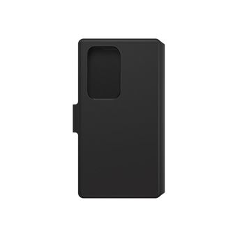 OtterBox Strada Series Via - Flip cover voor mobiele telefoon - synthetisch materiaal - zwarte nacht - voor Samsung Galaxy S23 Ultra - 1