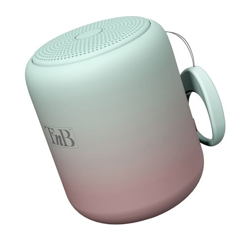 T'nB COLOR - Haut-parleur - pour utilisation mobile - sans fil - Bluetooth - 3 watt - vert, rose État correct - N/A reconditionné disponible sur Fnac
