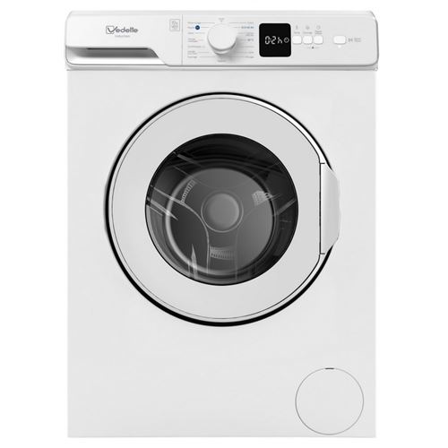 Lave-linge hublot 10kg 1400 tours/min blanc Vedette LFV204QW