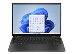HP Spectre x360 Laptop 14-eu0770nz - Conception inclinable - Intel Ultra 7 - 155H / jusqu'à 4.8 GHz - Evo - Win 11 Home - Intel Arc Graphics - 16 Go RAM - 1 To SSD NVMe, TLC - 14" OLED écran tactile 2880 x 1800 (2.8K) @ 120 Hz - Wi-Fi 7, Bluetooth - noi