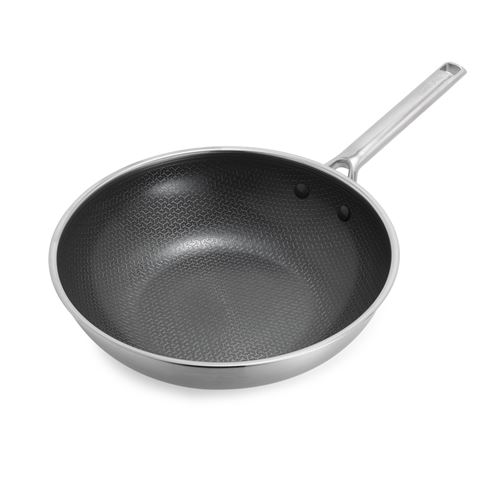 Greenpan Wok 28 Cm Inox Triply Hybride Revêtement Céramique - Apex - Image 4
