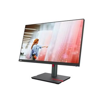 Ecran LED PC Lenovo P24q-30 23.8" QHD Noir corbeau