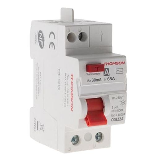 Thomson - Interrupteur Différentiel 63A/30mA type A NF (EASY CONNECT)