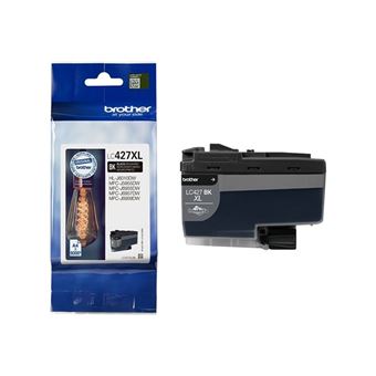 Brother LC427XLBK - Haute capacité - noir - original - cartouche d'encre - pour Brother HL-J6010DW, MFC-J5955DW, MFC-J6955DW, MFC-J6957DW