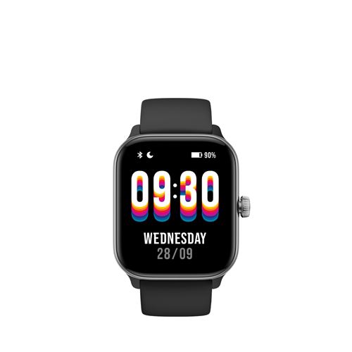 PRIXTON  Montre connect&eacute;e SWB32 - M&eacute;moire Flash 1 Go - Assistant Vocal Alexa - IP68 