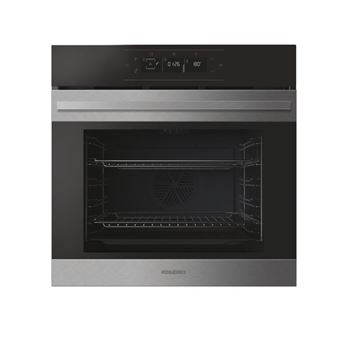Four intégrable 78l 60cm pyrolyse inox/noir Rosieres RO6H5G3YTX - 1