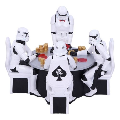Figure D'Art Stormtrooper Poker Face 18.3Cm