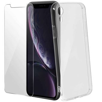 Coque Gel Souple + Verre Trempé Pour IPhone XR - Kit De Protection SDTEK - Neuf