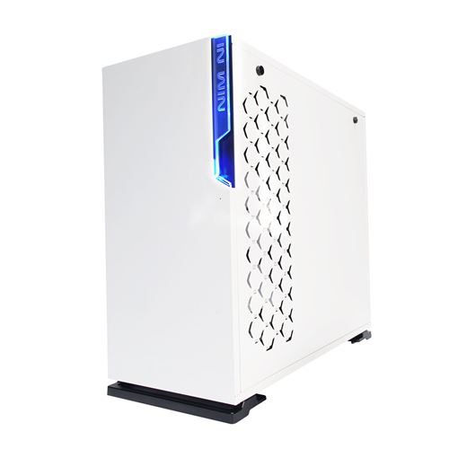 In Win Blanc 101 - Tour - Atx - Panneau Latéral Fenêtré - Pas D'alimentation (Atx12v/ Ps/2) - Usb/Audio