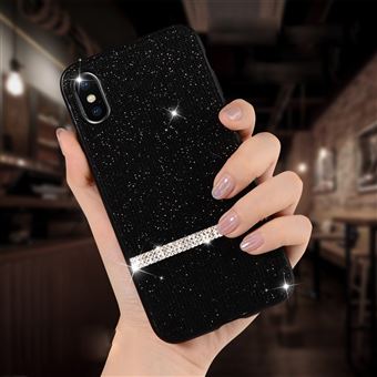 coque iphone xr strass noir coque iphone xr strass noir
