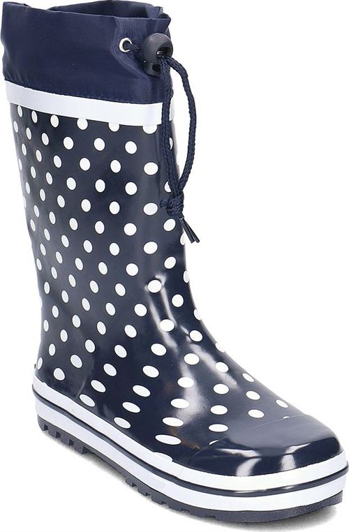 Playshoes rainboots à pois taille 30/31 bleu marine