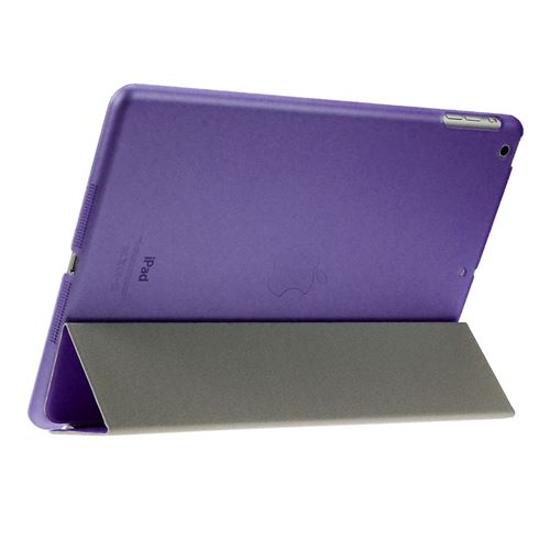 doupi Smart FlipCover pour iPad 2017 / 2018, Coque de Protection avec Fonction Sleep / Wake Up Protecteur Housse Supporter Flip Case et Cover, Violet
