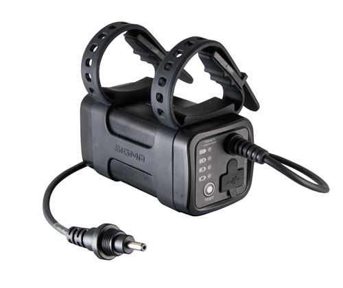 Phare Sigma Buster 2000 HL avec support en silicone + pile et télécommande