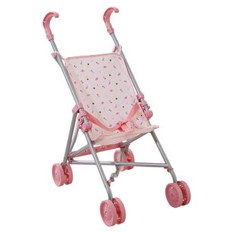 Poussette canne vertbaudet rose