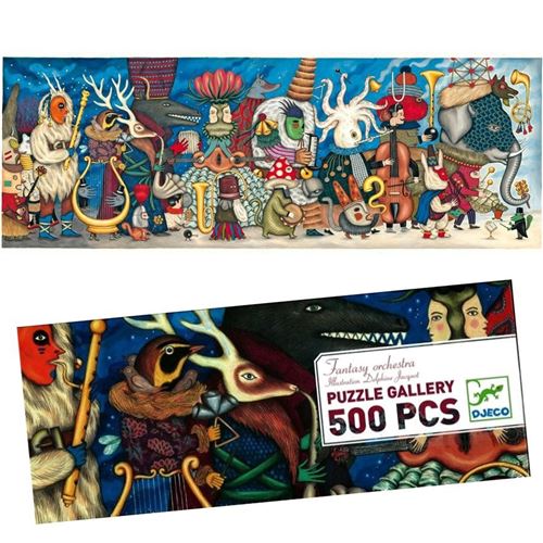 Puzzle 500 Pièces Enfants Djeco Orchestra Fantasy