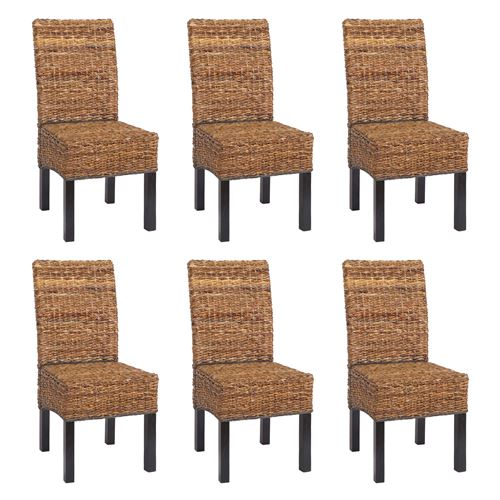 Mendler - Chaise d'intérieur - Bois - H. 96 cm - Lot de 6 - Image 3
