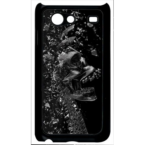 Coque Samsung Galaxy S Advance Squelette Verre Bris