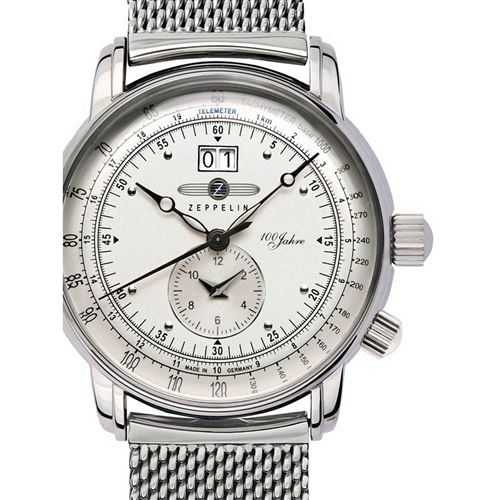 Dual Time Montre pour Hommes Zeppelin 100 Jahre Zeppelin - 7640M-1