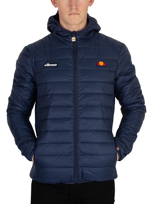 Ellesse Homme Lombardy Veste matelassée, Bleu