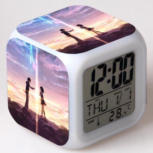 Stack Réveil Enfant Led Multifonctionnel Coloré - Your Name #40 - Image 2
