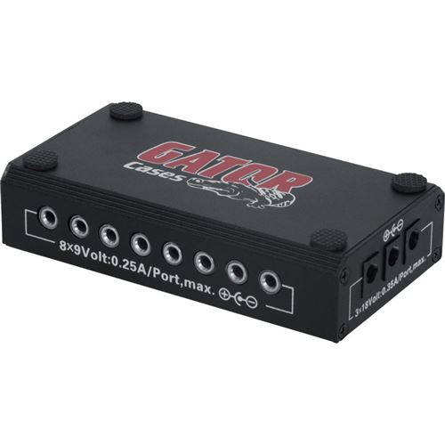 Gator G-BUS-8-CE - Alimentation Universelle pour pédales d'effets