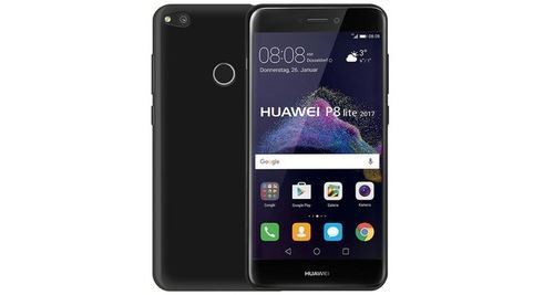 Huawei P8 Lite 2017 coque gel TPU noir
