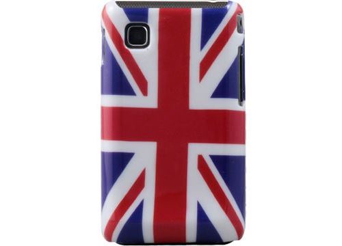 Coque arrière souple drapeau Anglais UK pour LG T385 Wifi