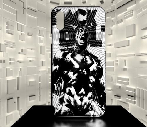 Coque Design Huawei P30 BLACK BOLT FLECHE NOIRE COMICS 03