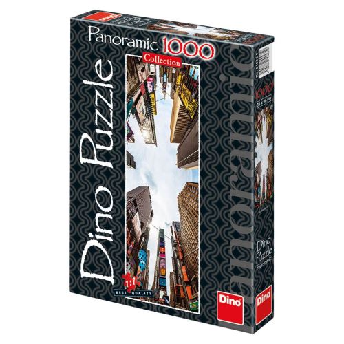 Dino Toys Puzzle panoramique de Haute qualité- Broadway Avenue-1000 pièces, 545359