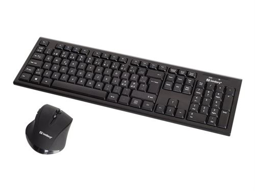 Sandberg DesktopSet - ensemble clavier et souris - Norvège