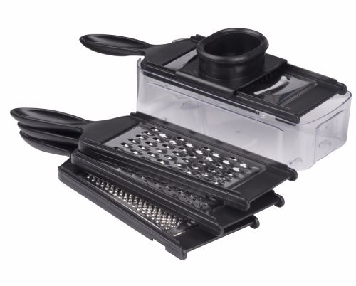 mandoline blanche grattoir pour fromages et légumes avec bac