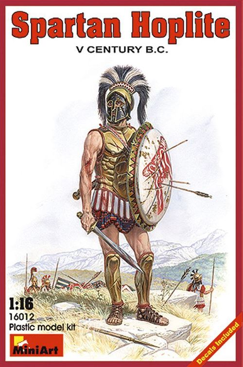 Spartanischer Hoplit V. Jhdt. V.chr. - 1:16e - Miniart