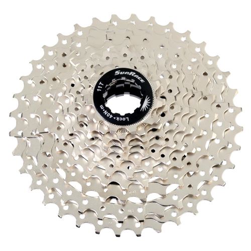 Cassette d'indexation SunRace MS8 11 vitesses 11-36 dents Champagne