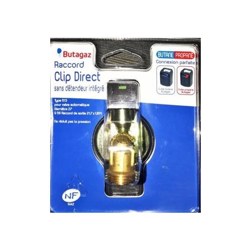 4€56 sur Butagaz - 312659 - robinet adaptateur clip direct