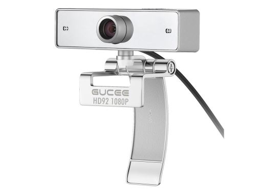 Caméra Web GUCEE HD92 Full HD 2MP1080P Vidéo large de 110 degrés avec microphone pour Windows et Mac, Plug-and-Play