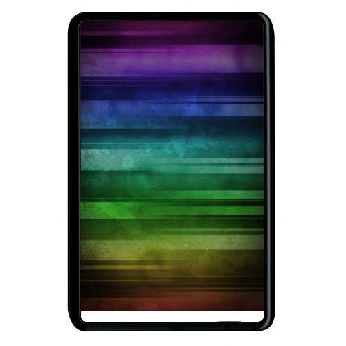 Coque amazon kindle fire 7 drapeau gay pride rainbow grunge