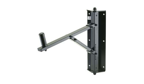 Monacor International Noir K&M 24120-000-55 - Support Mural Pour Enceinte Stands Enceintes Et Tubes - Image 1