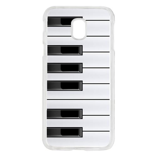 Coque Touche De Piano Noir Et Blanc Compatible Galaxy J5 2017 Transparent