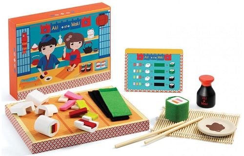 Atelier japonais aki et maki - jeu d'imitation cuisine - djeco