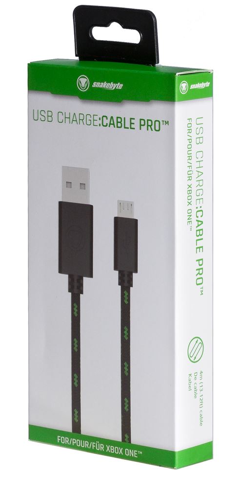 Cable de Charge USB pour Manette XBOX ONE Long 3 Mètres